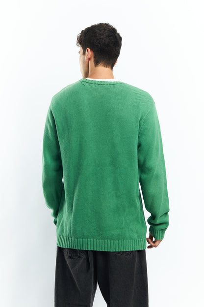 2000 Chaps Heavy Cotton Sweater (L/XL)