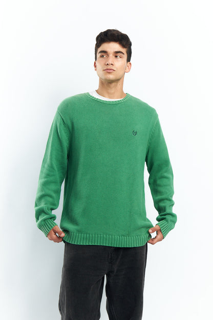 2000 Chaps Heavy Cotton Sweater (L/XL)