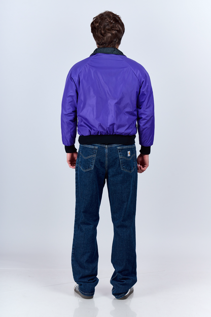 1990 Columbia Radial Sleeve Reversible Padded Jacket (S/M)