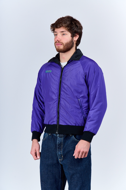 1990 Columbia Radial Sleeve Reversible Padded Jacket (S/M)