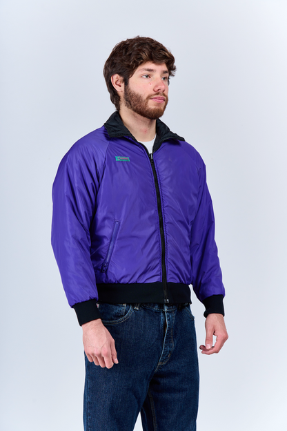 1990 Columbia Radial Sleeve Reversible Padded Jacket (S/M)