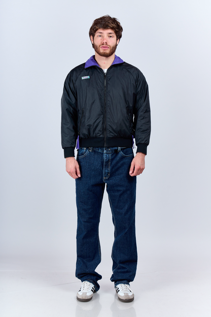 1990 Columbia Radial Sleeve Reversible Padded Jacket (S/M)