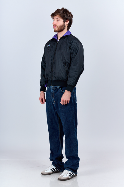 1990 Columbia Radial Sleeve Reversible Padded Jacket (S/M)