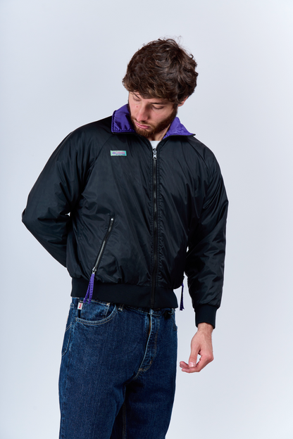 1990 Columbia Radial Sleeve Reversible Padded Jacket (S/M)