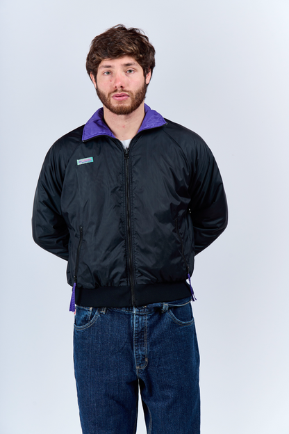 1990 Columbia Radial Sleeve Reversible Padded Jacket (S/M)