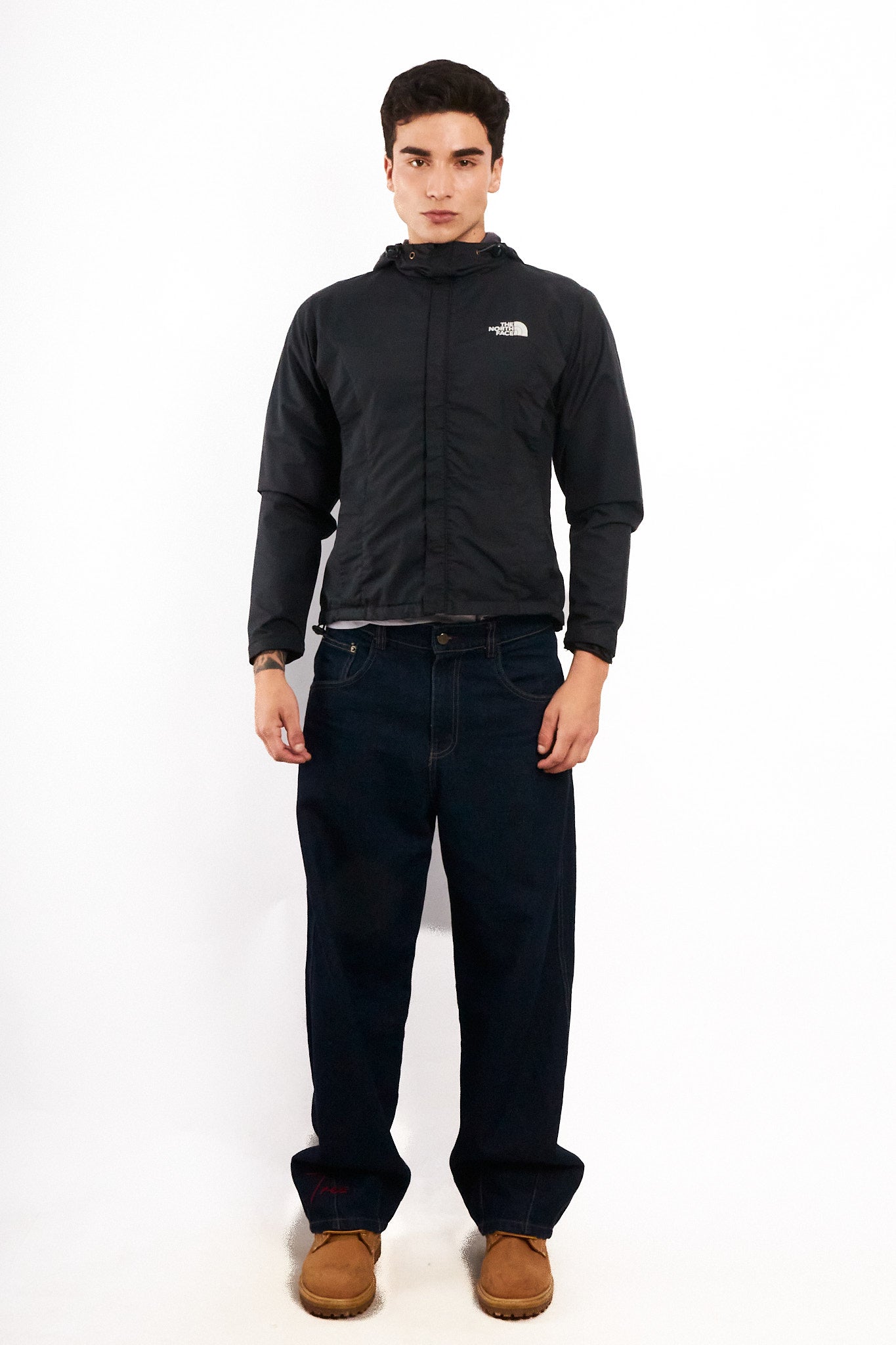 2000 Vintage The North Face Black Hyvent Jacket (S)