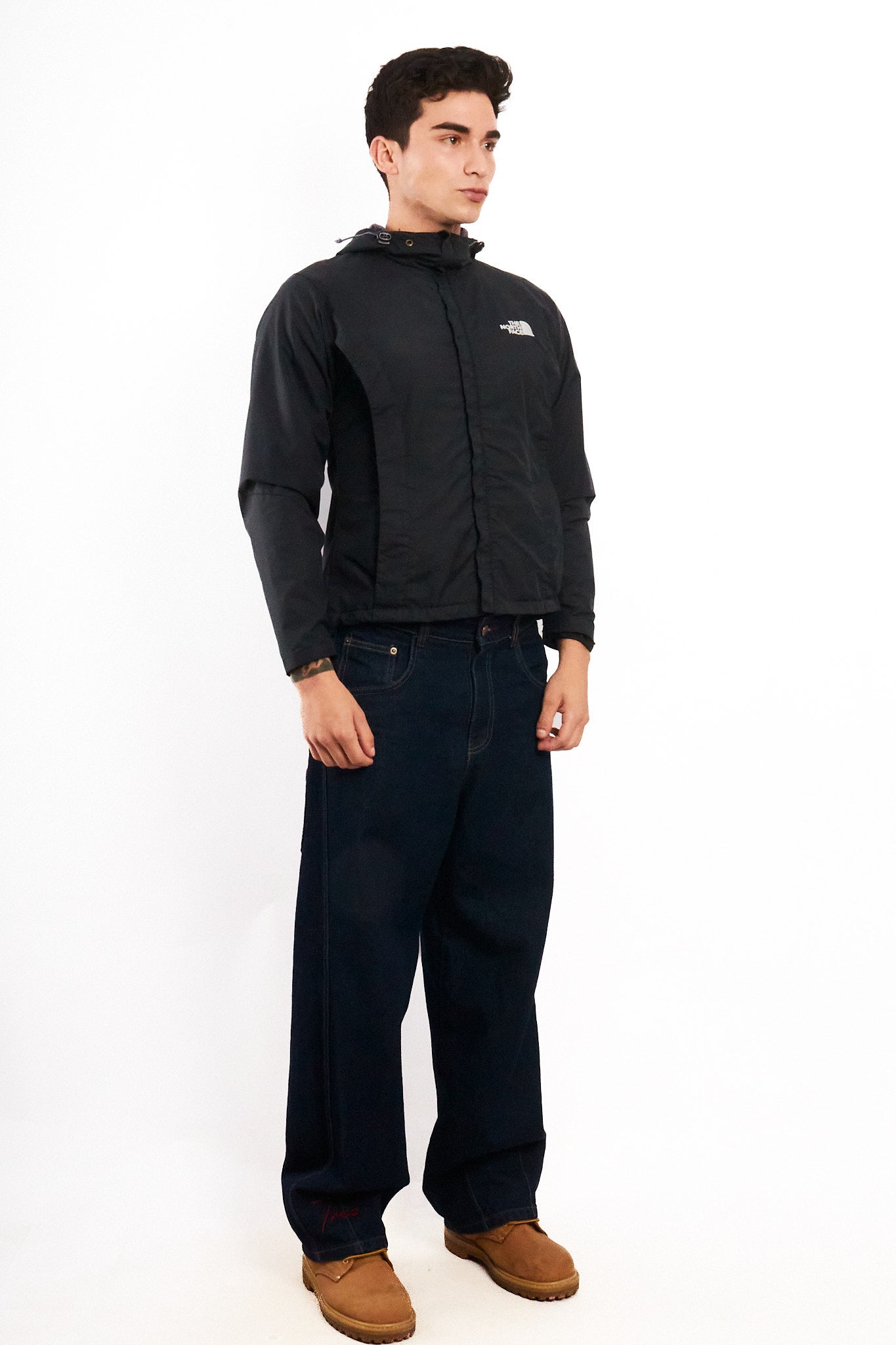2000 Vintage The North Face Black Hyvent Jacket (S)