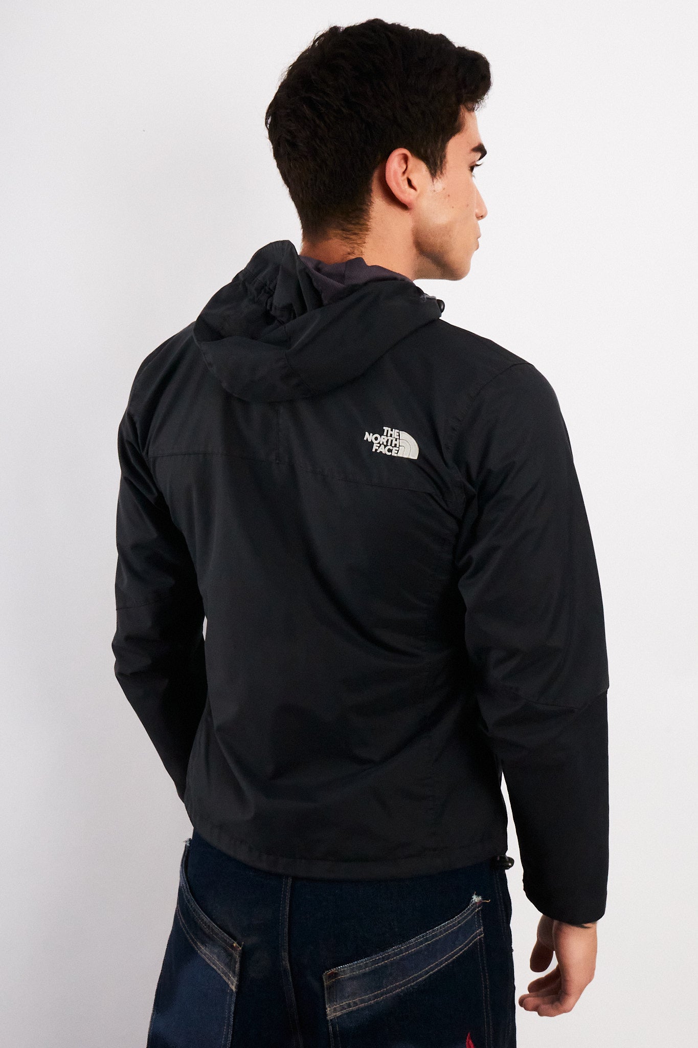 2000 Vintage The North Face Black Hyvent Jacket (S)