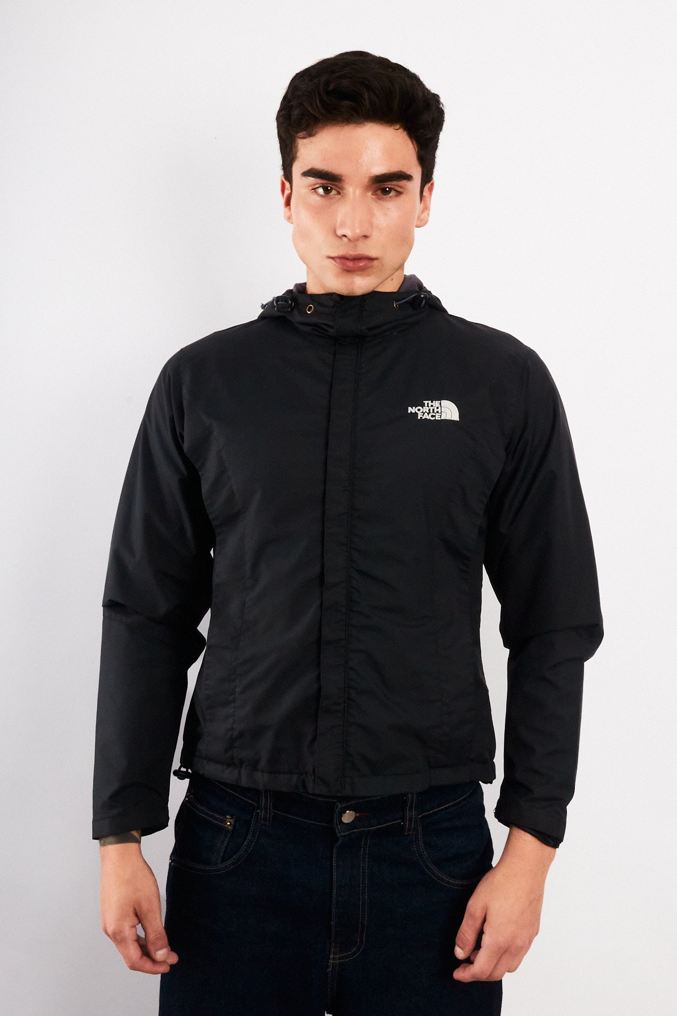 2000 Vintage The North Face Black Hyvent Jacket (S)