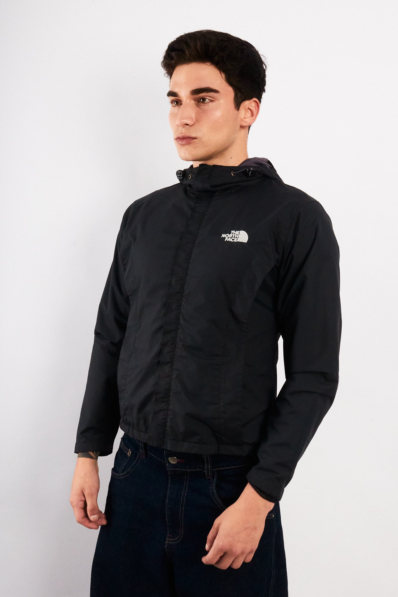2000 Vintage The North Face Black Hyvent Jacket (S)