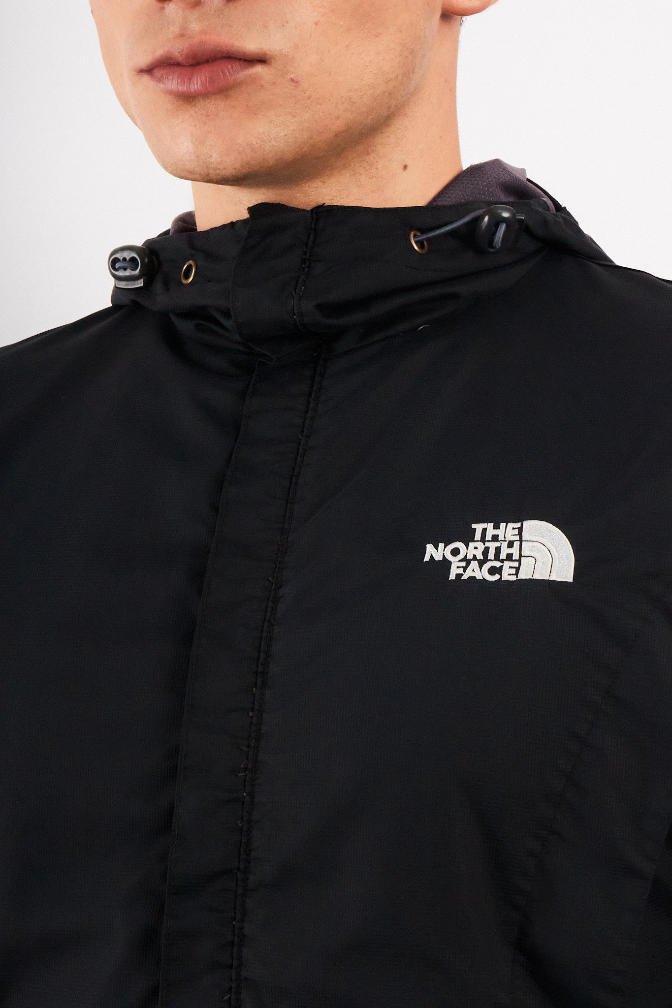 2000 Vintage The North Face Black Hyvent Jacket (S)