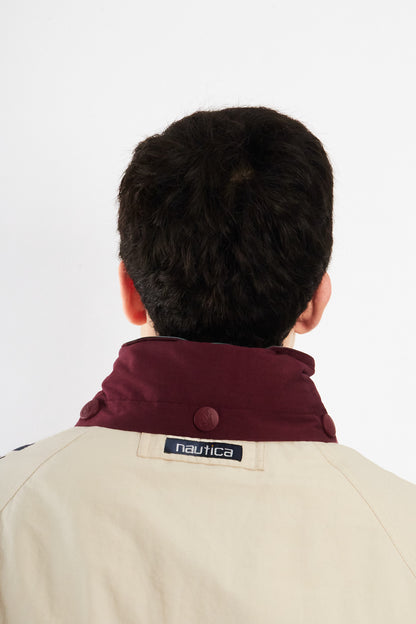 1990 Vintage Nautica Challenge J-Class 1930 Spellout Jacket (L/XL)