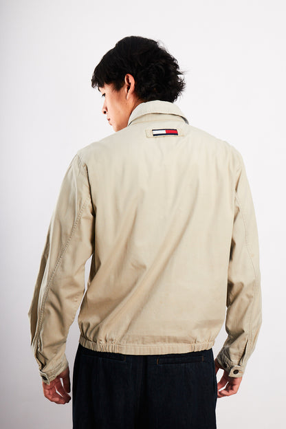 2000 Vintage Tommy Hilfiger Sand Beige Harrington (S/M)