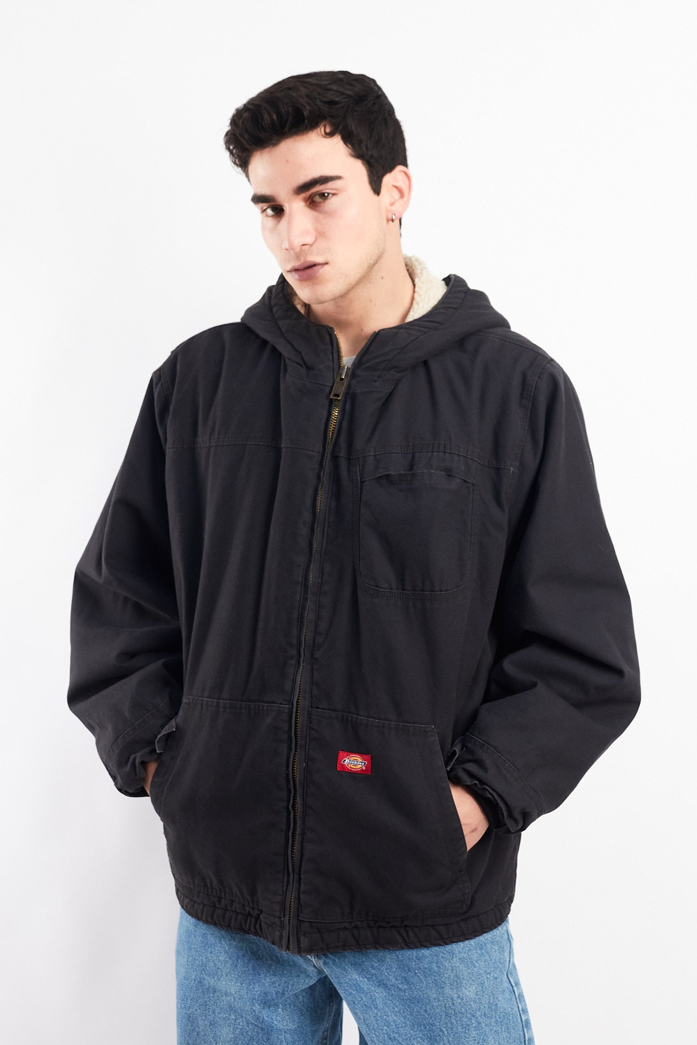 Vintage Dickies Sherpa Lined Active Jacket (XL)