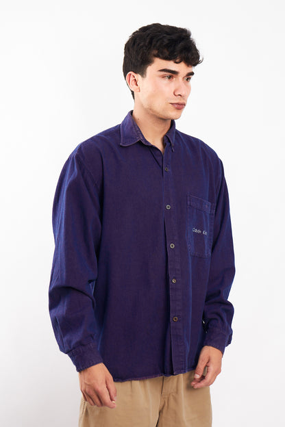 2000 Calvin Klein Purple Shirt (L)