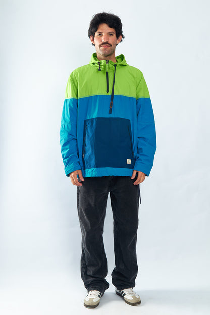 2000 Nautica Jeans Co. Colorblock Quarter Zip (L/XL)
