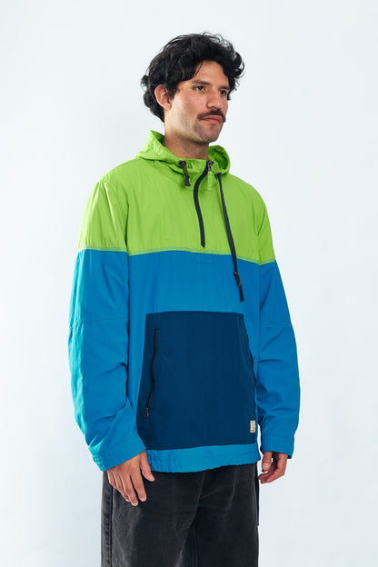 2000 Nautica Jeans Co. Colorblock Quarter Zip (L/XL)