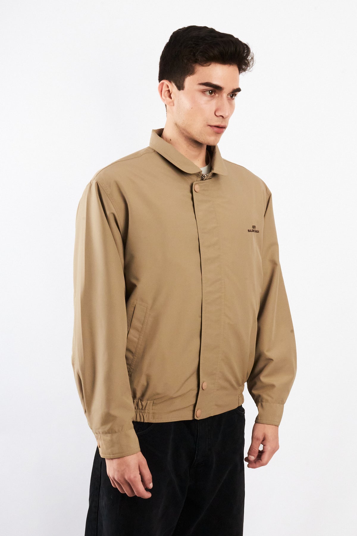 2000 Vintage Balenciaga Khakhi Harrington (M)
