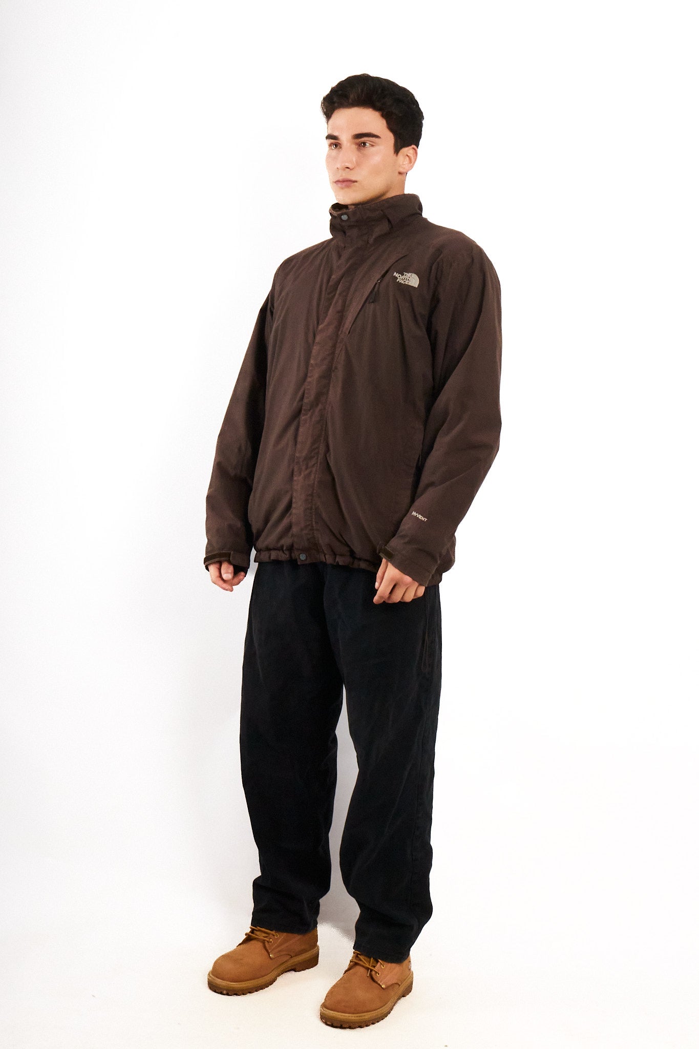 2000 Vintage The North Face Cacao Impermeable Jacket (L/XL)
