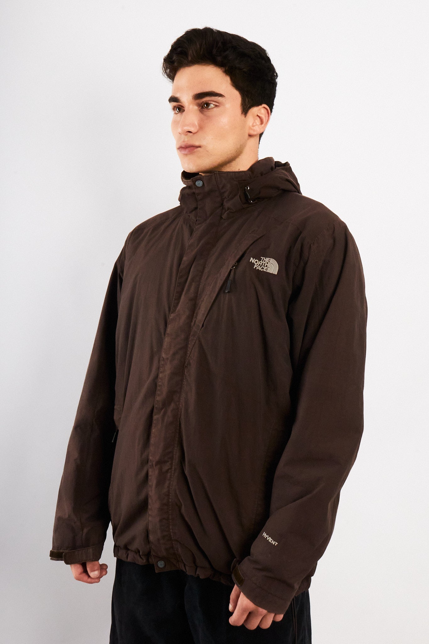 2000 Vintage The North Face Cacao Impermeable Jacket (L/XL)