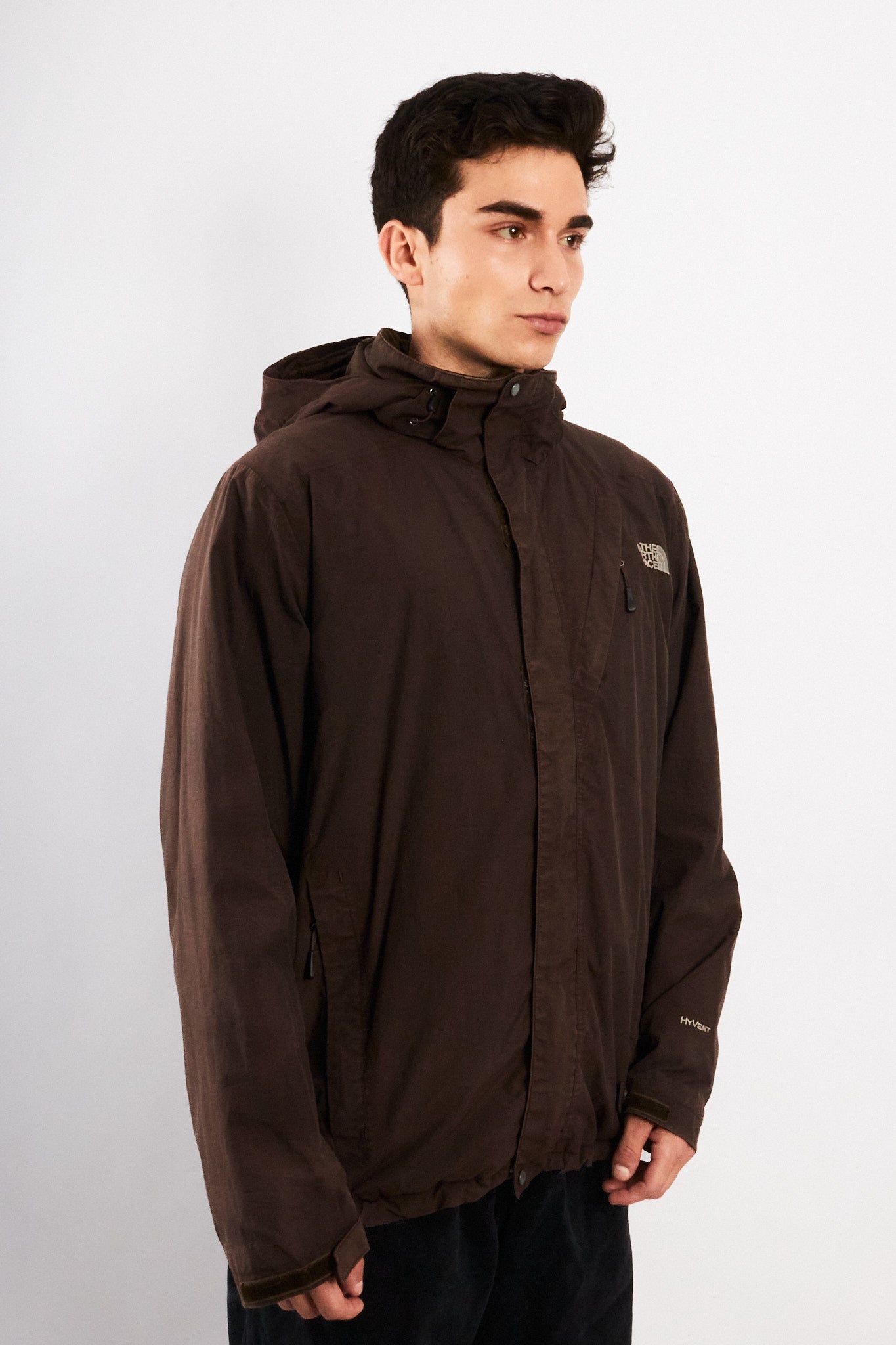 2000 Vintage The North Face Cacao Impermeable Jacket (L/XL)
