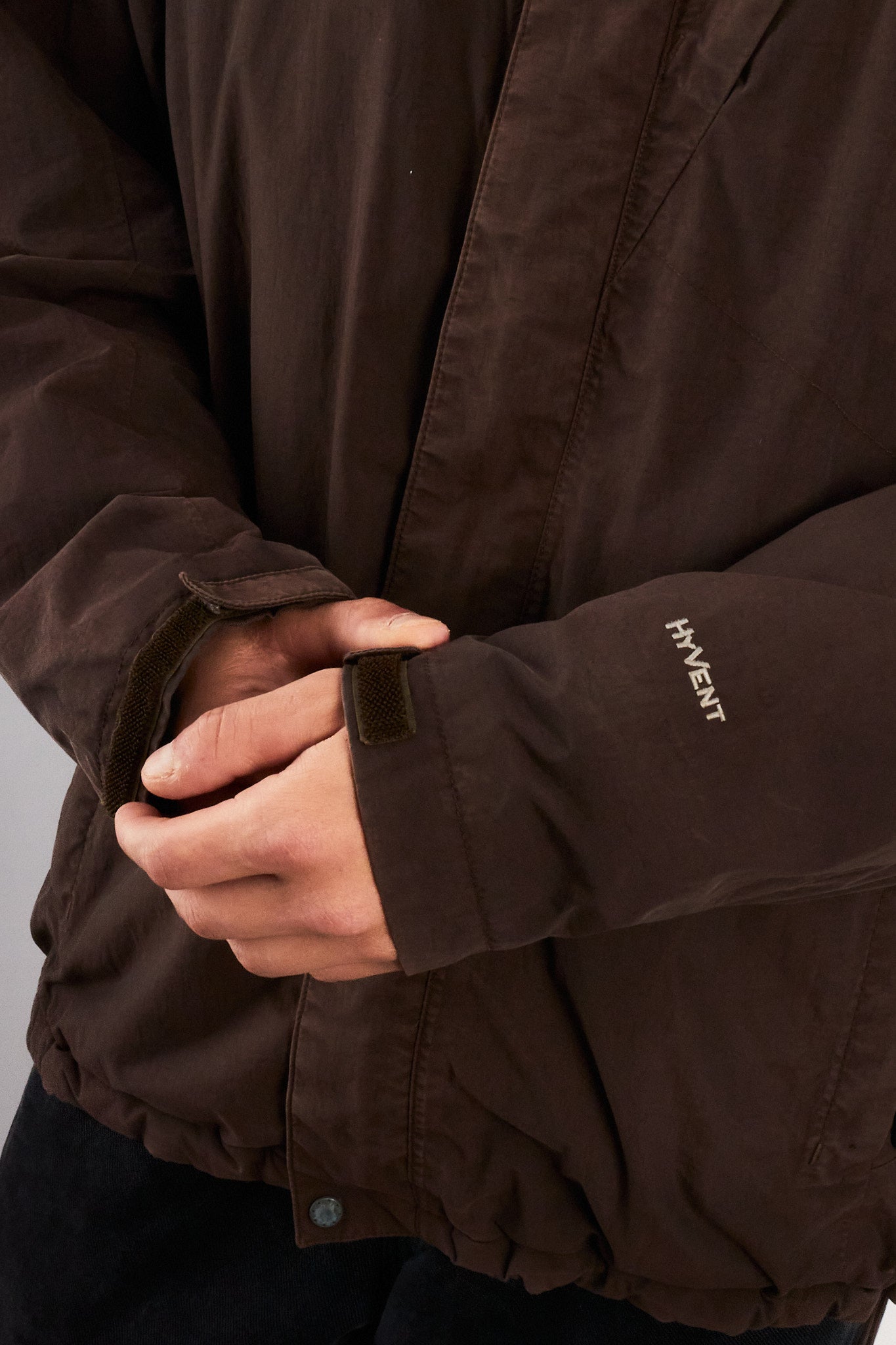 2000 Vintage The North Face Cacao Impermeable Jacket (L/XL)