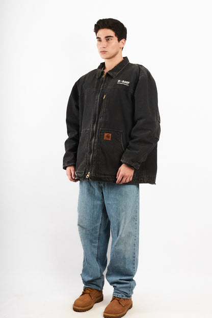 2000 Vintage Carhartt Graphite C61 Ridge Coat (XL)