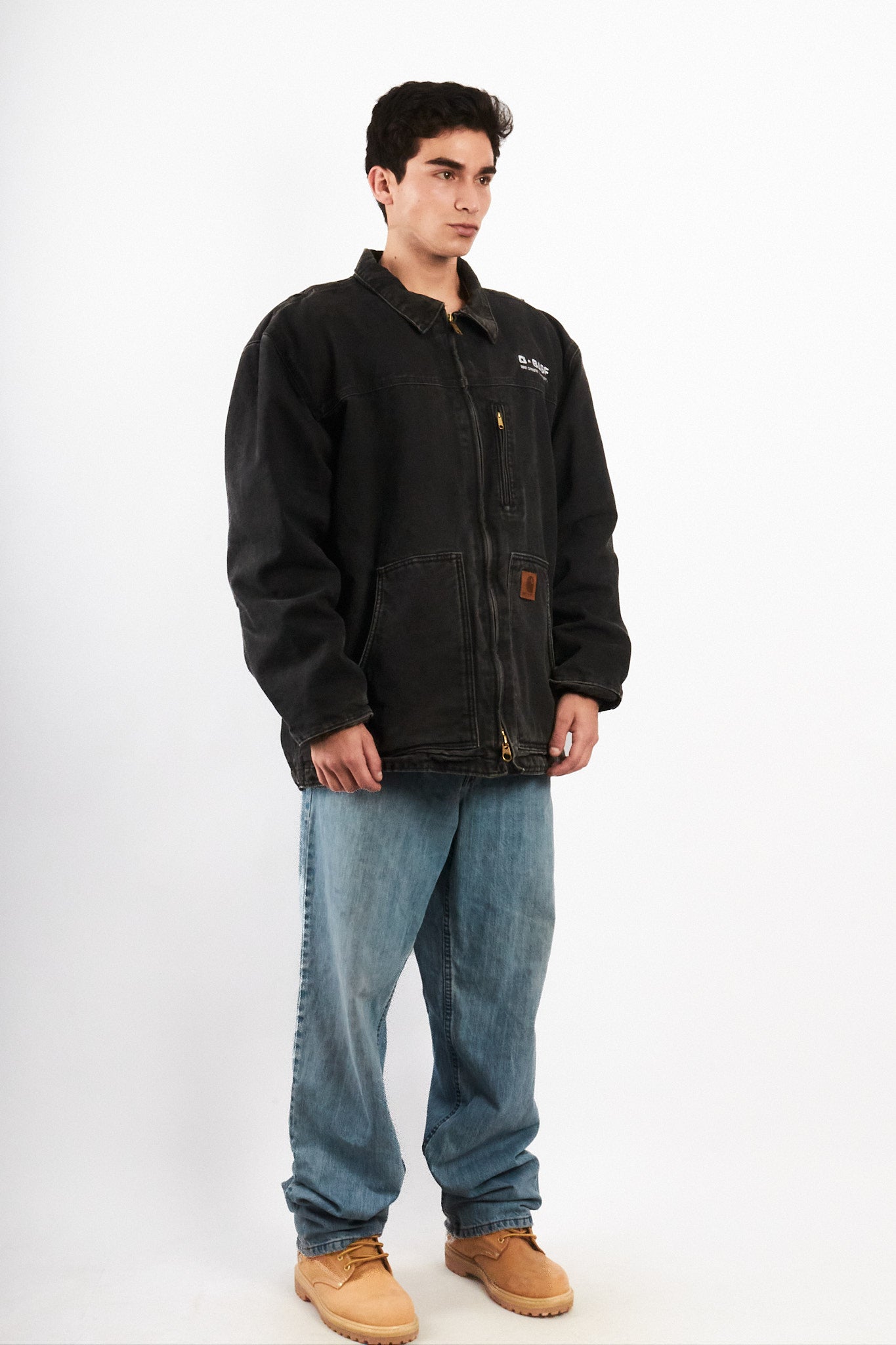 2000 Vintage Carhartt Graphite C61 Ridge Coat (XL)