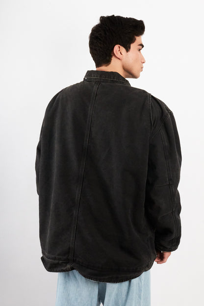 2000 Vintage Carhartt Graphite C61 Ridge Coat (XL)