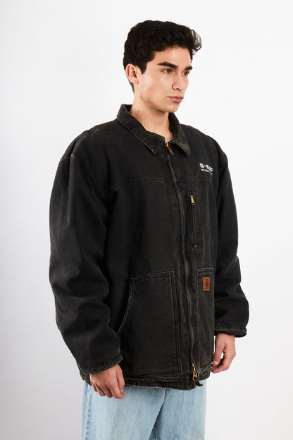 2000 Vintage Carhartt Graphite C61 Ridge Coat (XL)