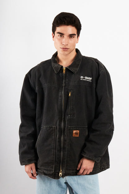 2000 Vintage Carhartt Graphite C61 Ridge Coat (XL)