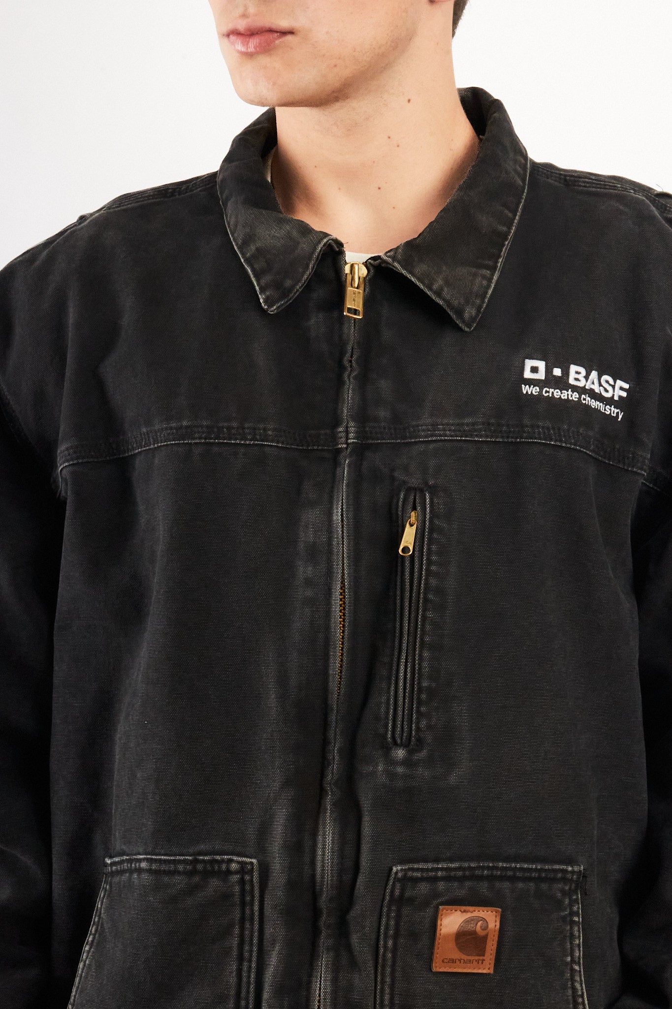 2000 Vintage Carhartt Graphite C61 Ridge Coat (XL)