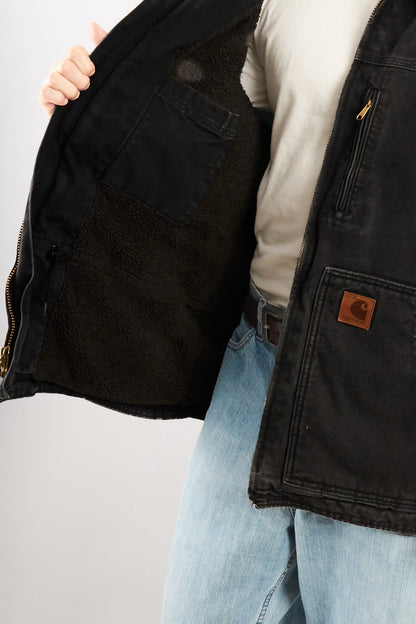 2000 Vintage Carhartt Graphite C61 Ridge Coat (XL)