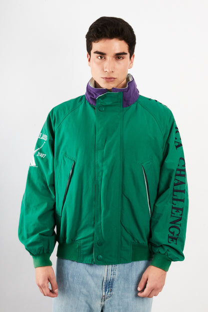 1990 Vintage Nautica Challenge J-Class 1930 Spellout Jacket (M/L)