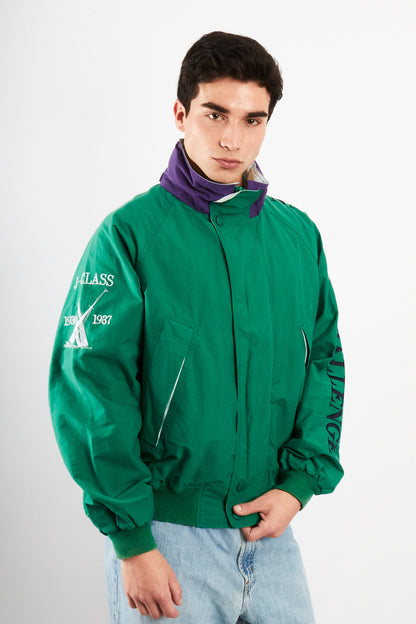 1990 Vintage Nautica Challenge J-Class 1930 Spellout Jacket (M/L)
