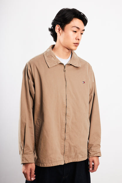1990 Vintage Tommy Hilfiger Light Camel Harrington (L/XL)
