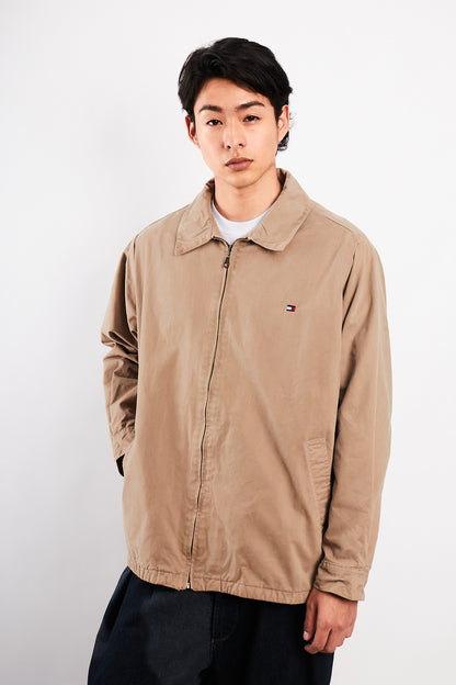 1990 Vintage Tommy Hilfiger Light Camel Harrington (L/XL)