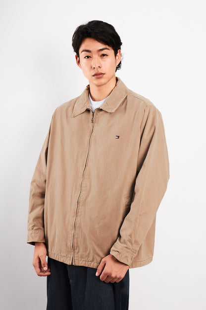 1990 Vintage Tommy Hilfiger Light Camel Harrington (L/XL)
