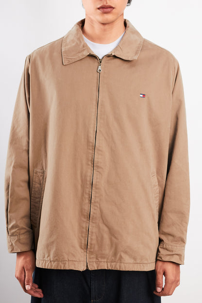 1990 Vintage Tommy Hilfiger Light Camel Harrington (L/XL)