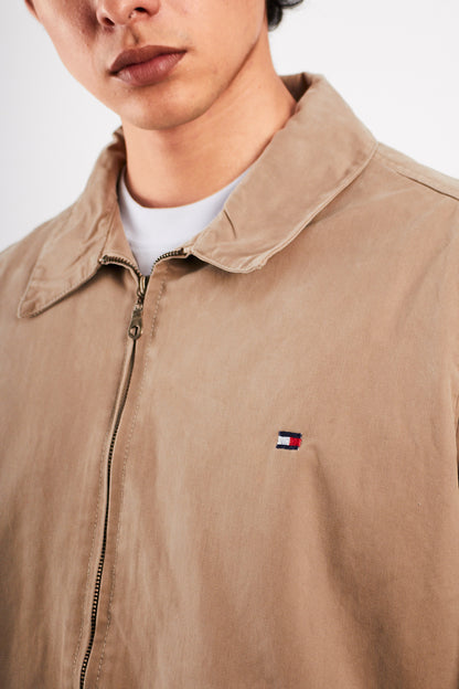 1990 Vintage Tommy Hilfiger Light Camel Harrington (L/XL)