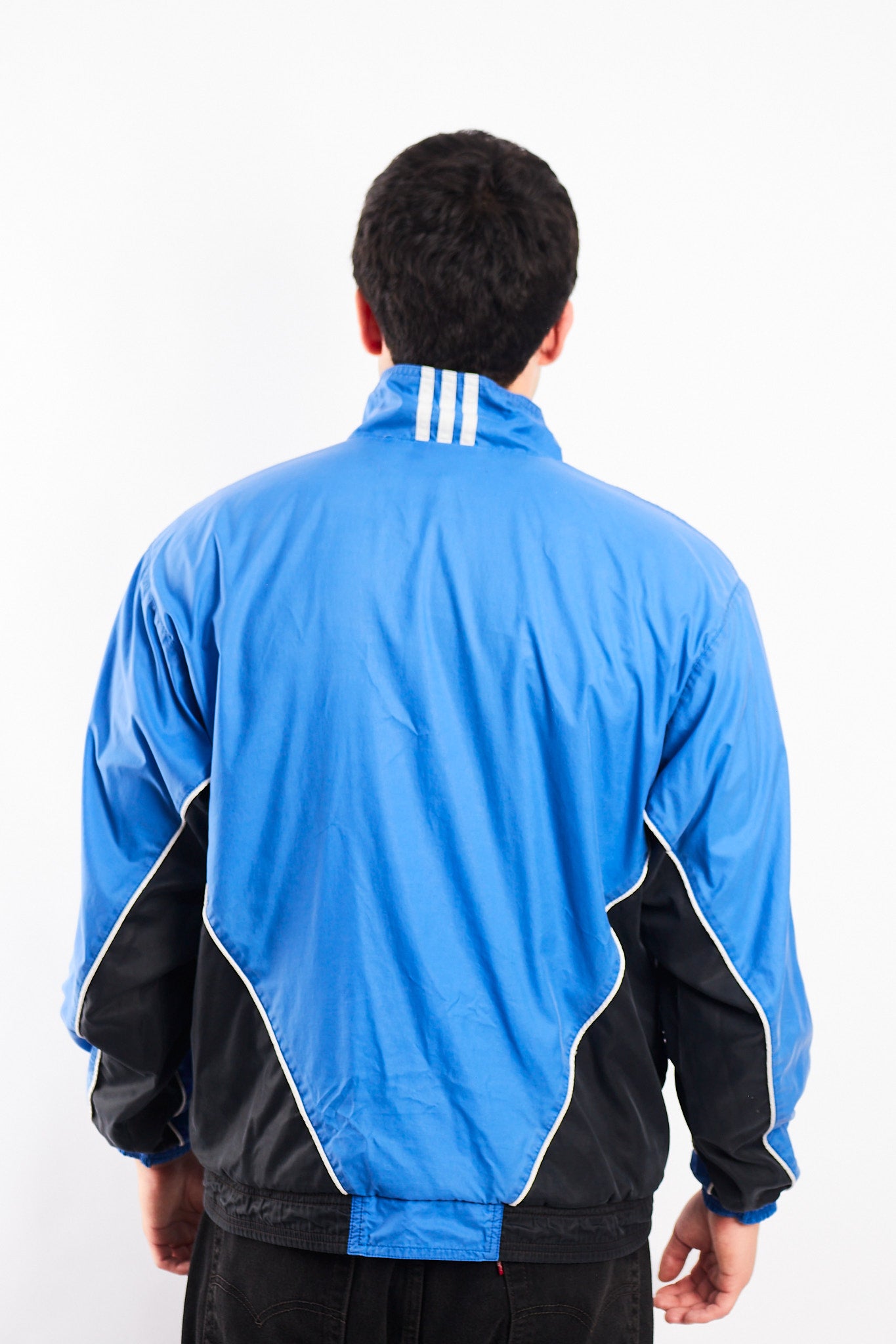 2000 Vintage Adidas Three Striped Jacket (M/L)