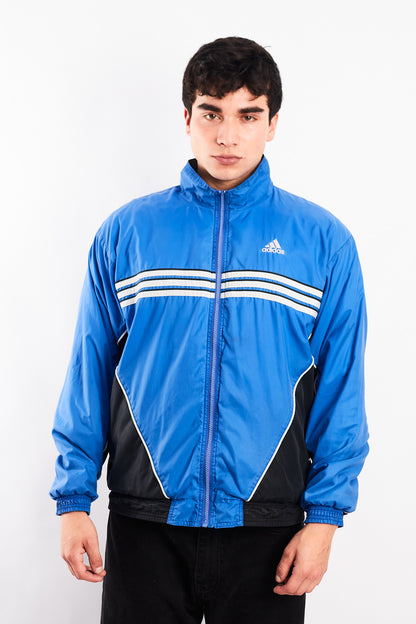 2000 Vintage Adidas Three Striped Jacket (M/L)