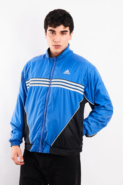 2000 Vintage Adidas Three Striped Jacket (M/L)