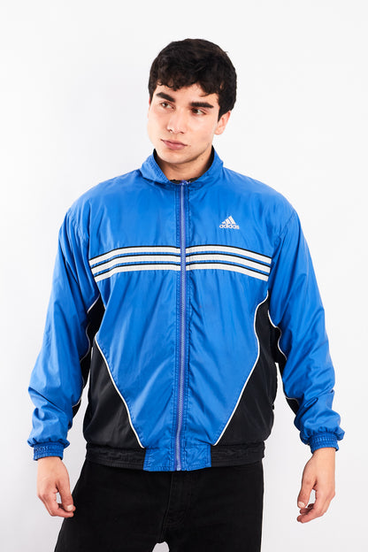 2000 Vintage Adidas Three Striped Jacket (M/L)