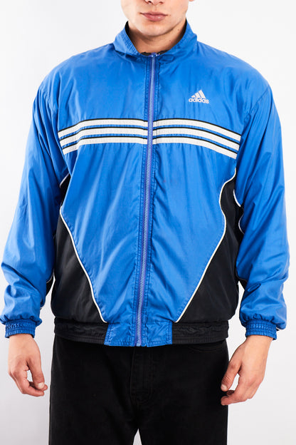 2000 Vintage Adidas Three Striped Jacket (M/L)