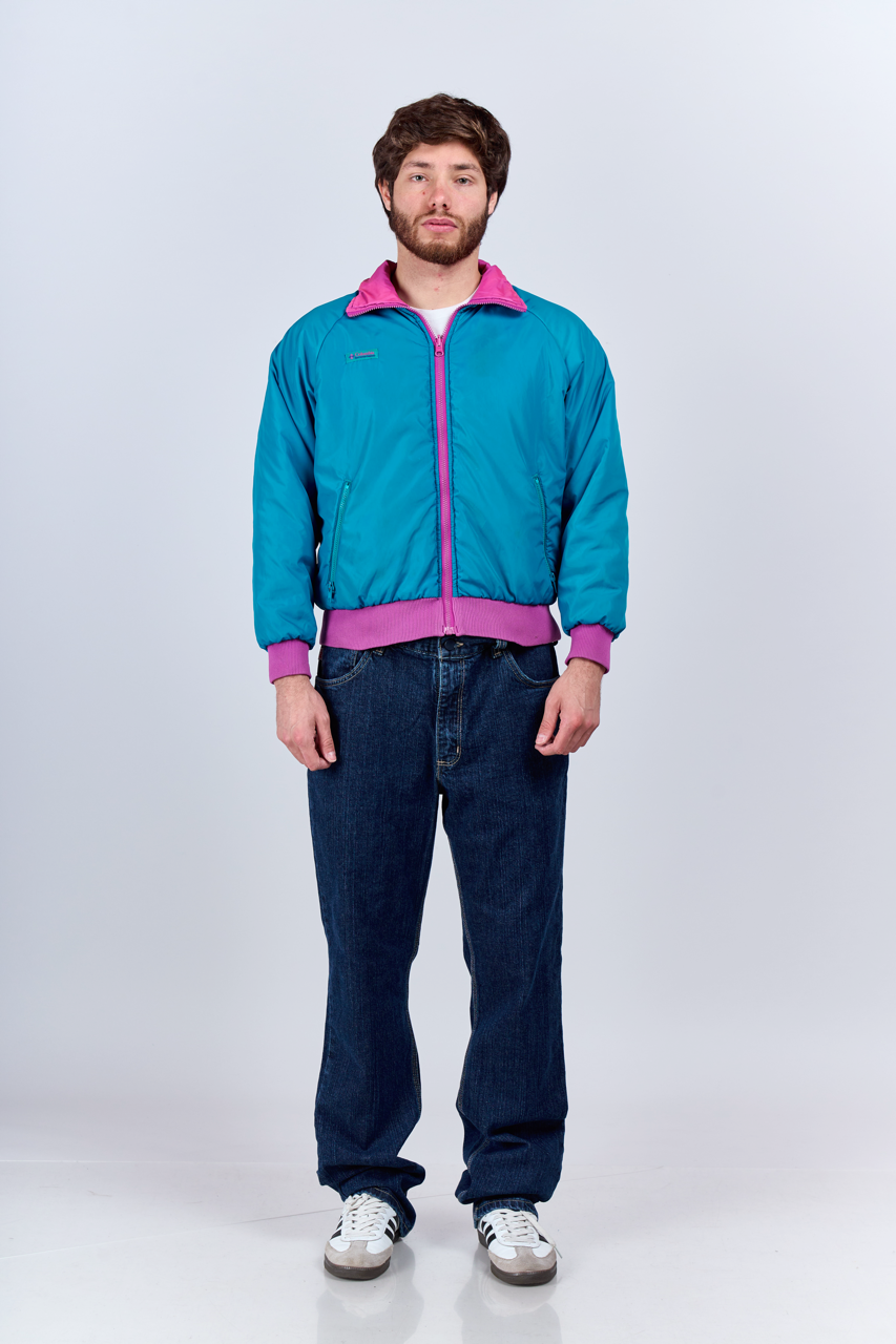 1990 Columbia Radial Sleeve Padded Jacket (S/M)