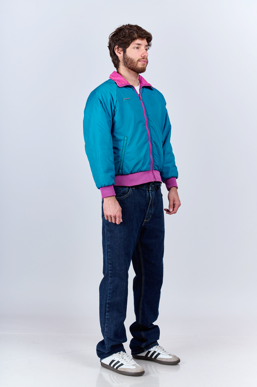1990 Columbia Radial Sleeve Padded Jacket (S/M)