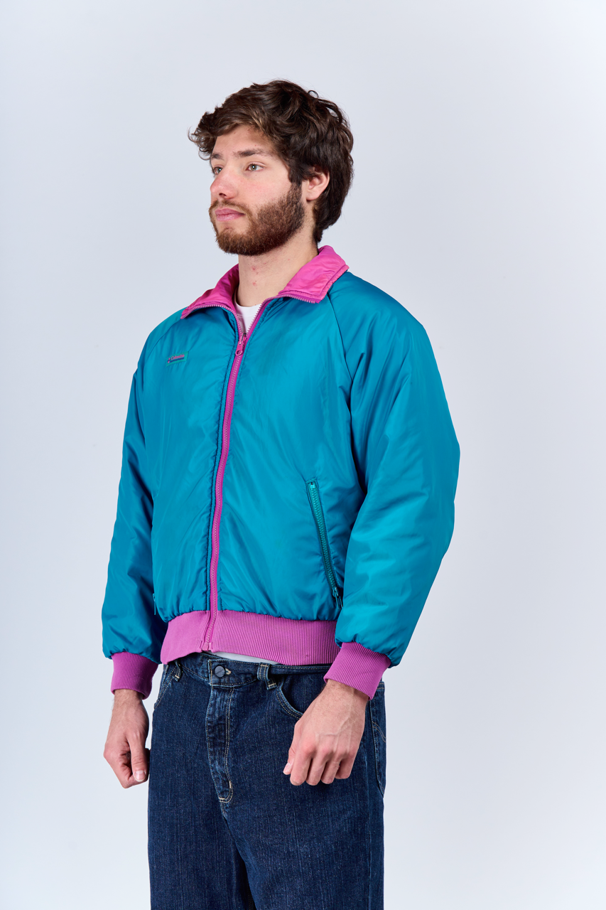 1990 Columbia Radial Sleeve Padded Jacket (S/M)