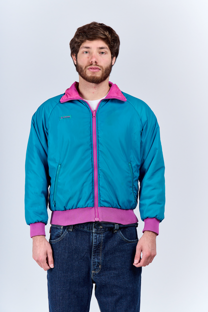 1990 Columbia Radial Sleeve Padded Jacket (S/M)