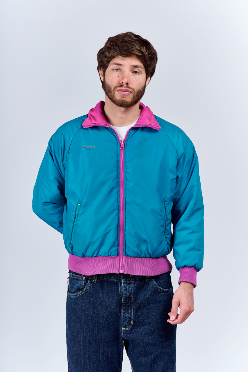 1990 Columbia Radial Sleeve Padded Jacket (S/M)